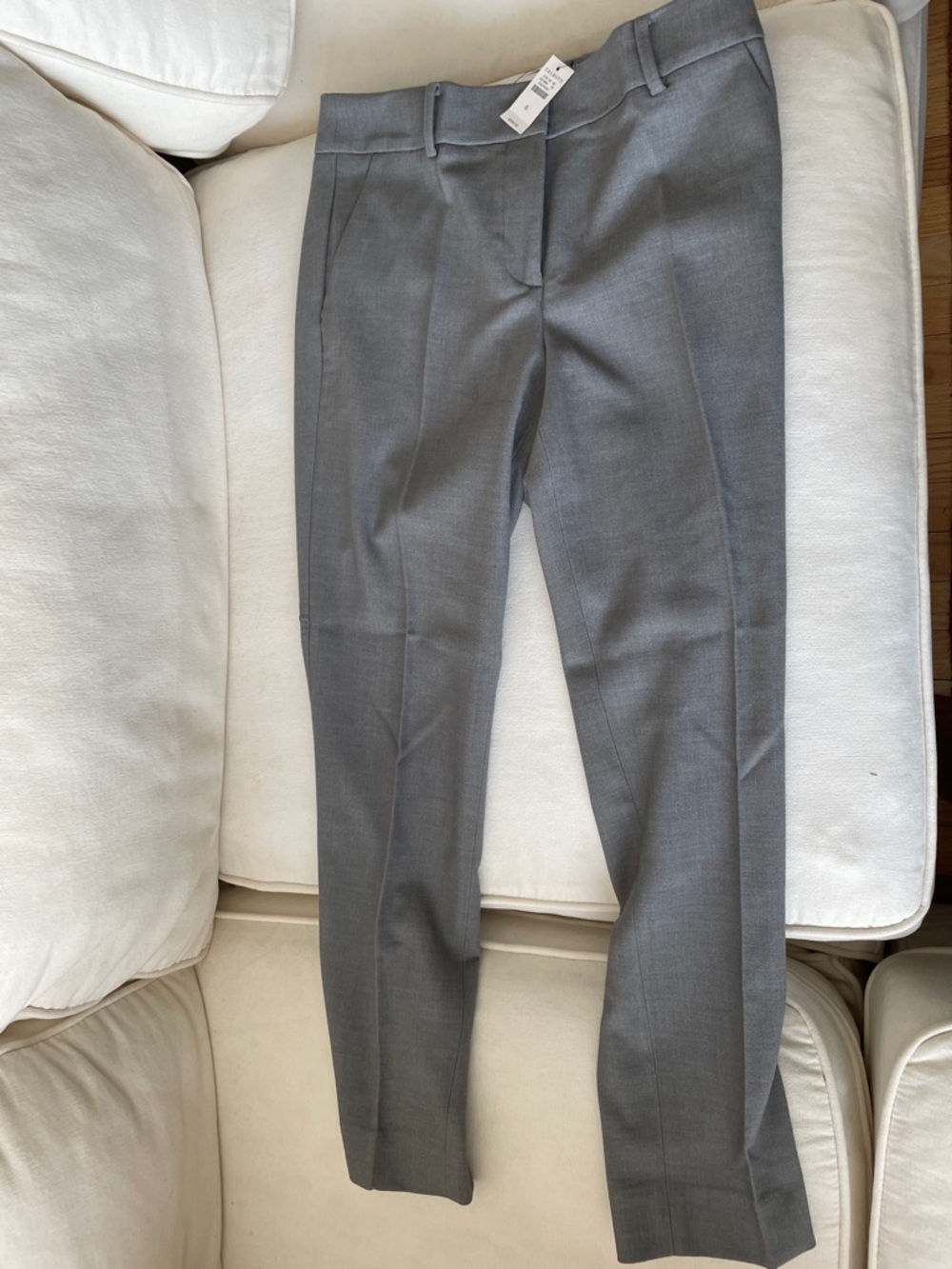 Talbots Light Gray Ankle Trousers